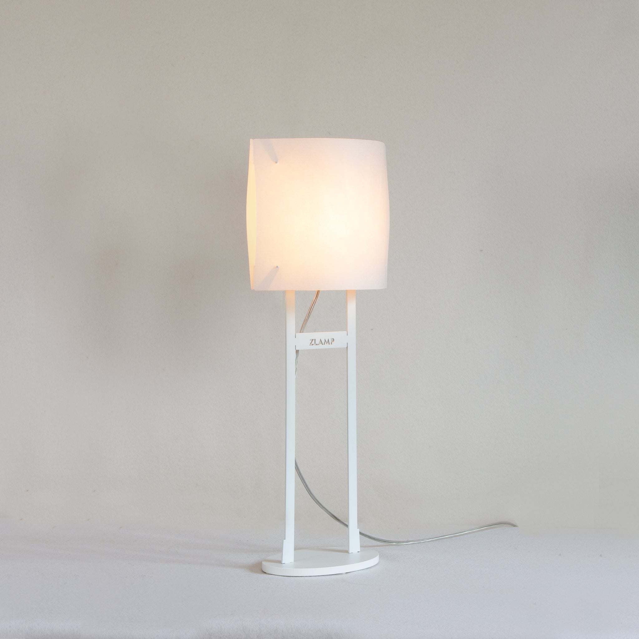 Zlamp Paper bordlampe hvit morbær G9
