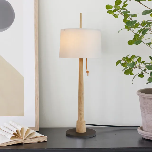Zlamp Gadd 928-1716 bordlampe liten svart morbær