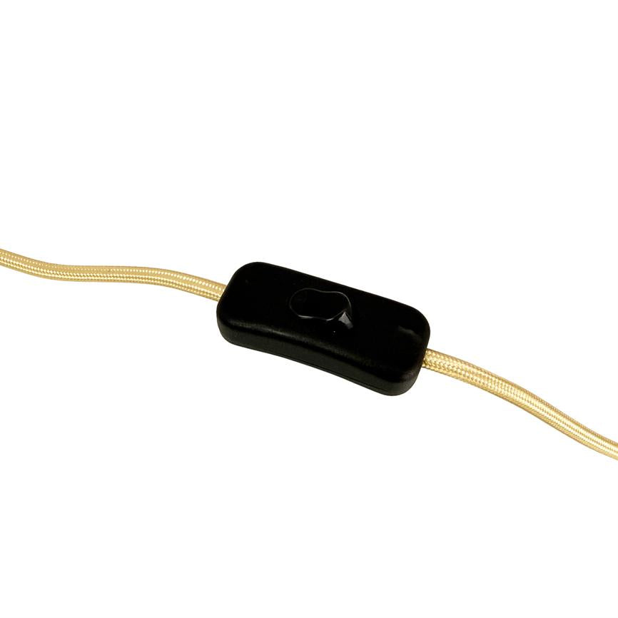 Dyberg Larsen Stockholm bordlampe hvit messing