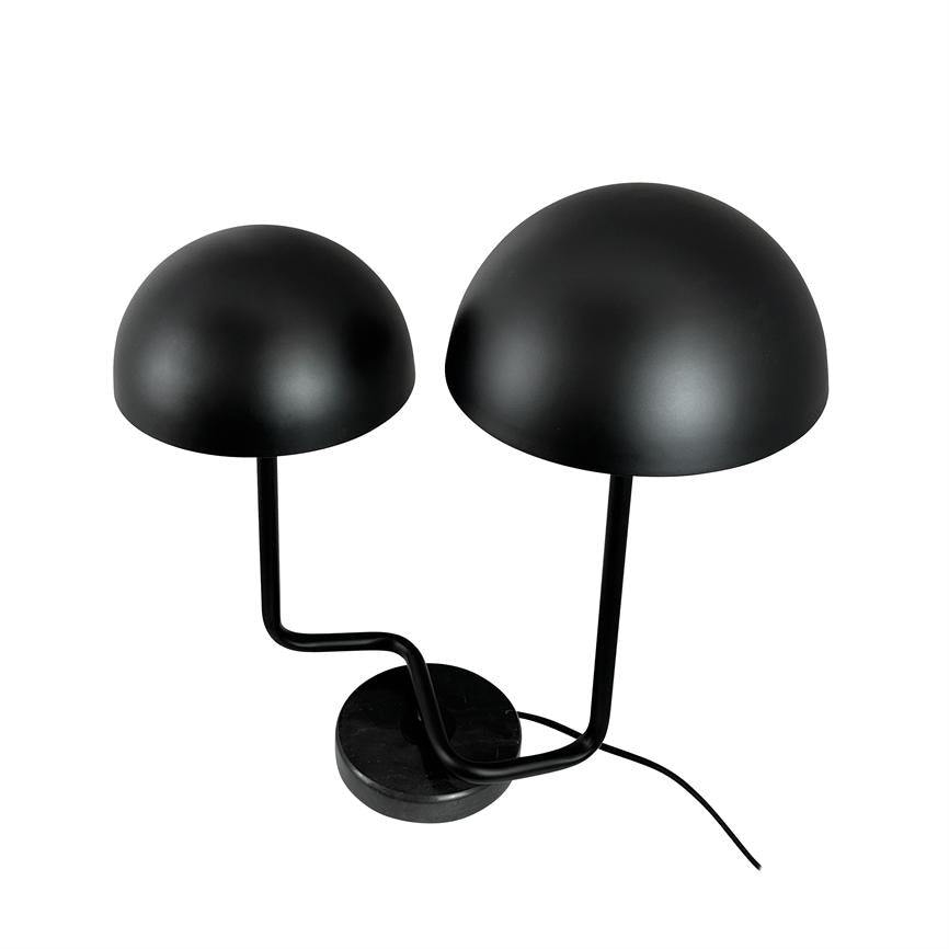 Dyberg Larsen Cluster bordlampe svart marmor