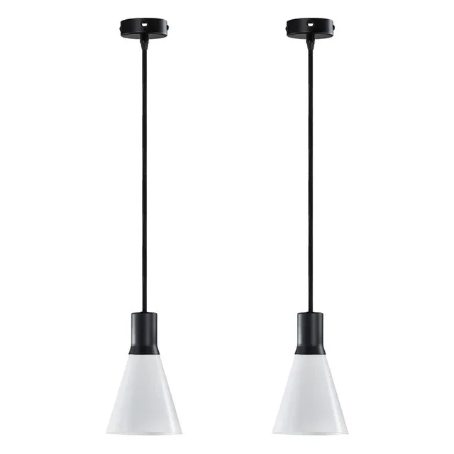 Dyberg Larsen Gent pendel sort 2-pakning opal