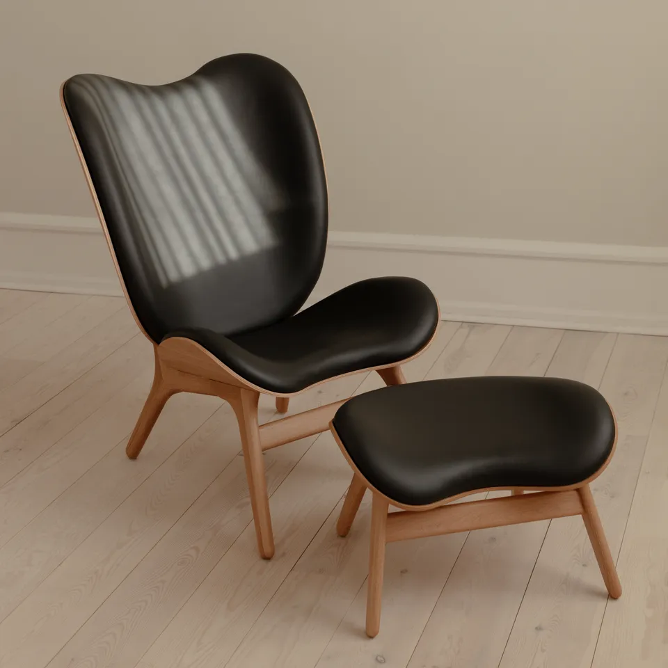 UMAGE A Conversation Piece puff eik Cognac