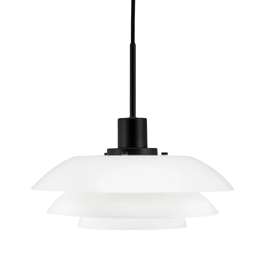 Dyberg Larsen DL31 pendel svart opal 3-skjermet