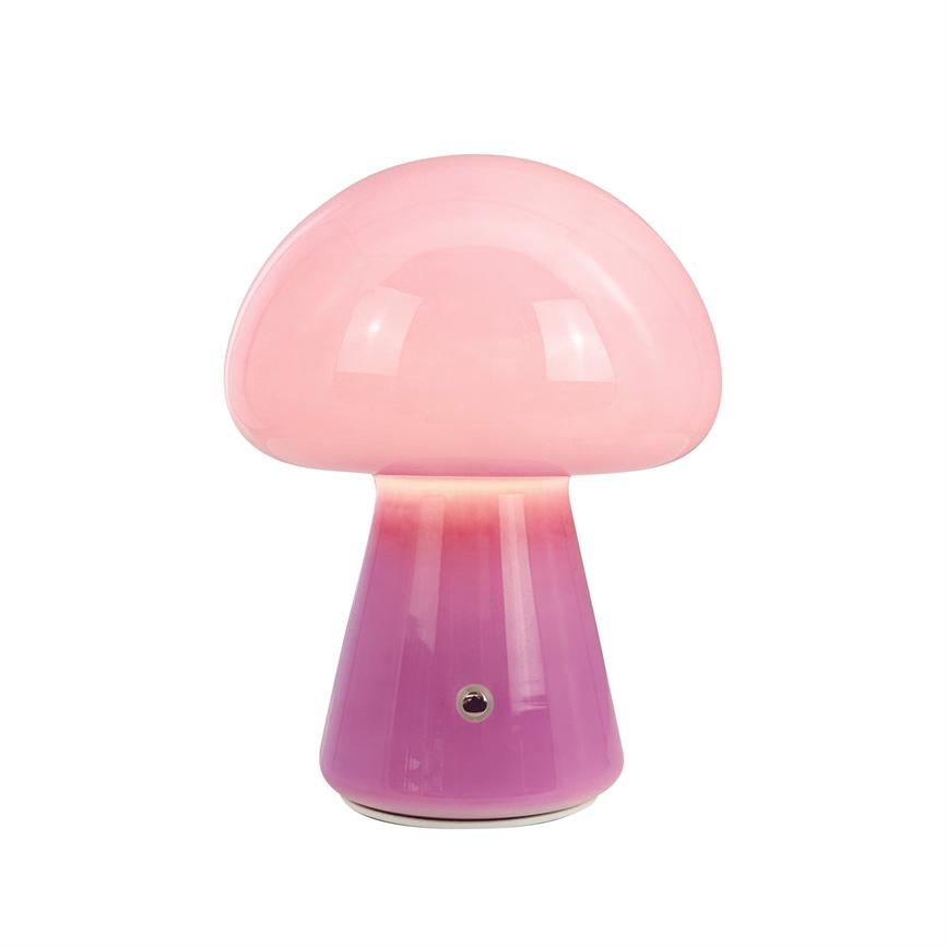 Dyberg Larsen Morkel bordlampe lilla oppladbar