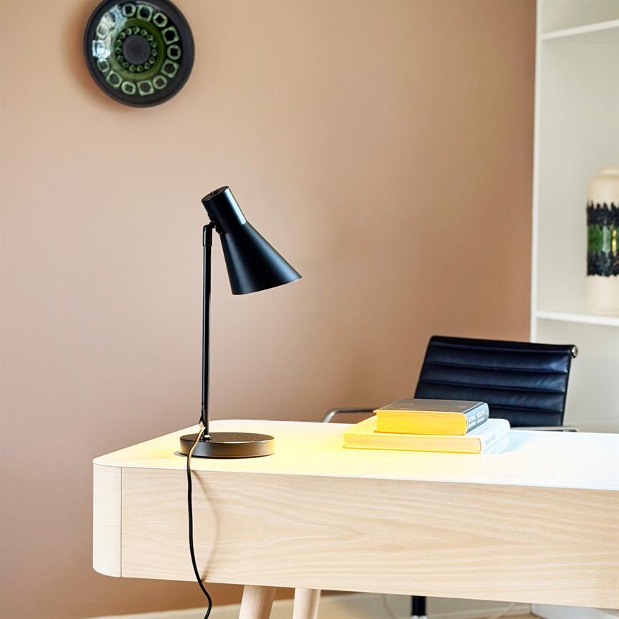 Dyberg Larsen DL12 bordlampe sort
