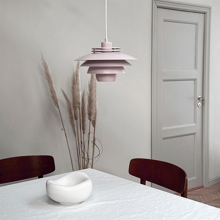 Dyberg Larsen Ejka Mini pendel rose 4 skjermer