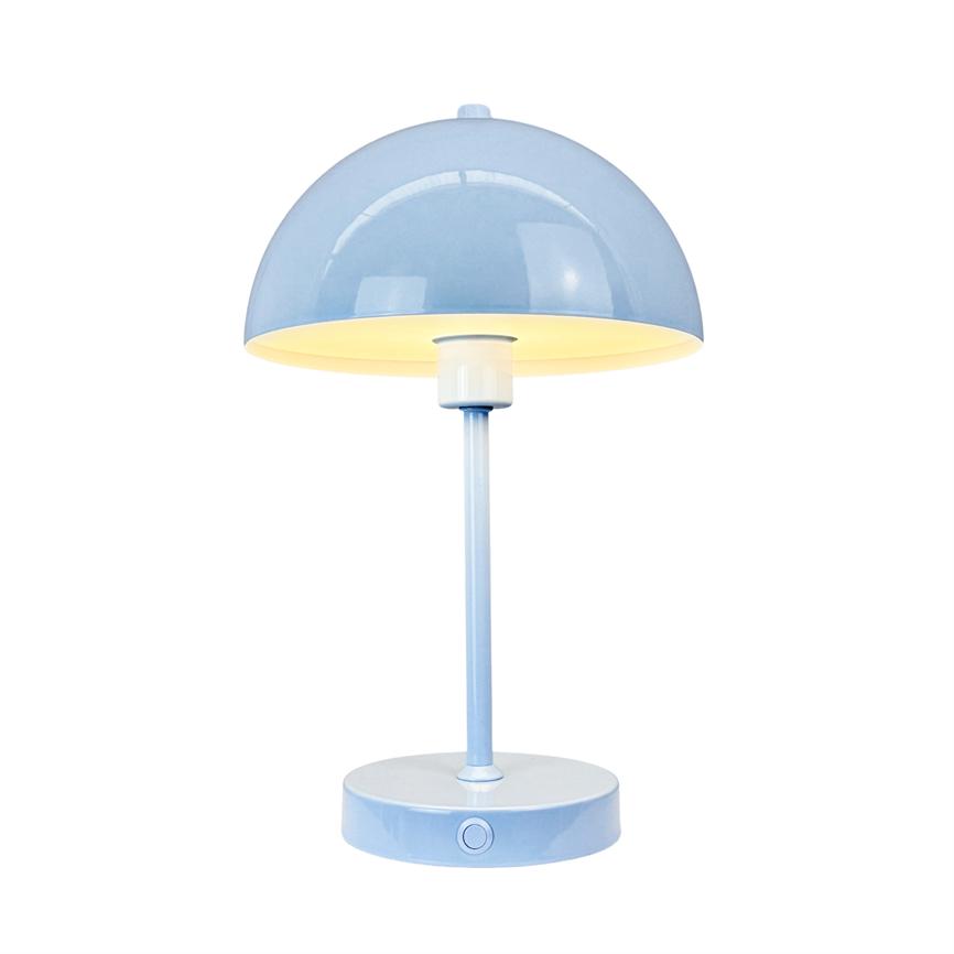 Dyberg Larsen Stockholm 2.0 bordlampe isblå