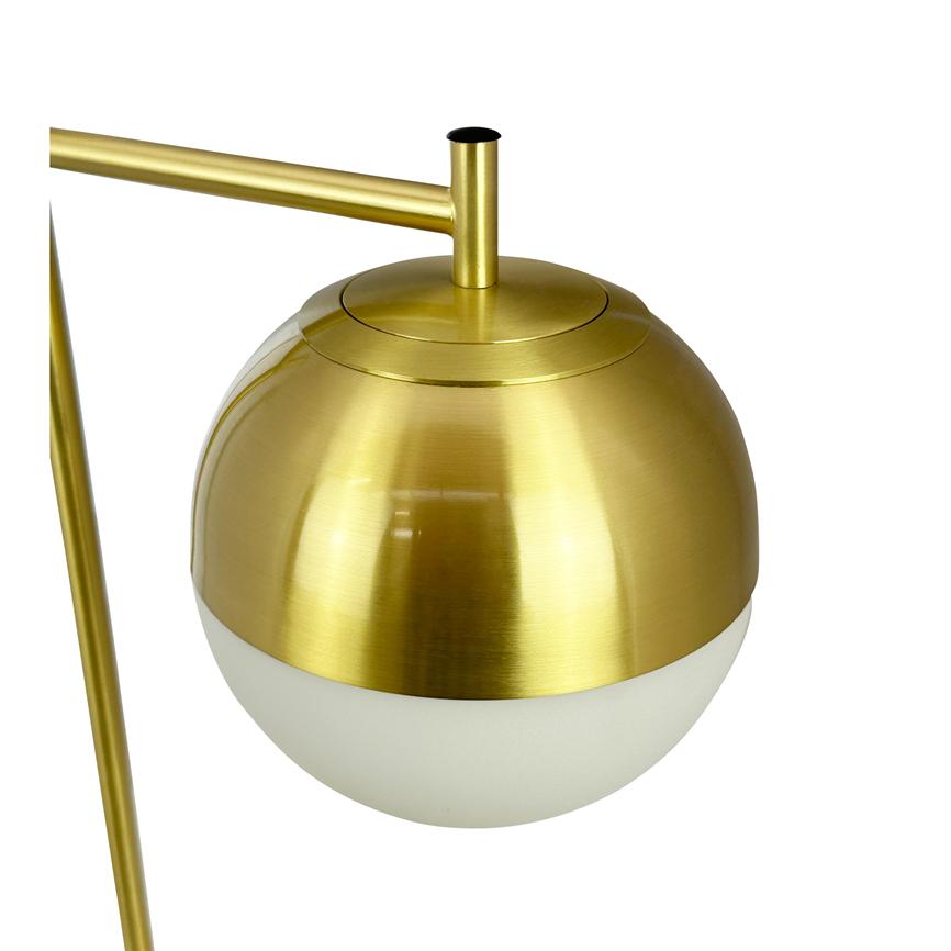 Dyberg Larsen Caen bordlampe messing opal E14