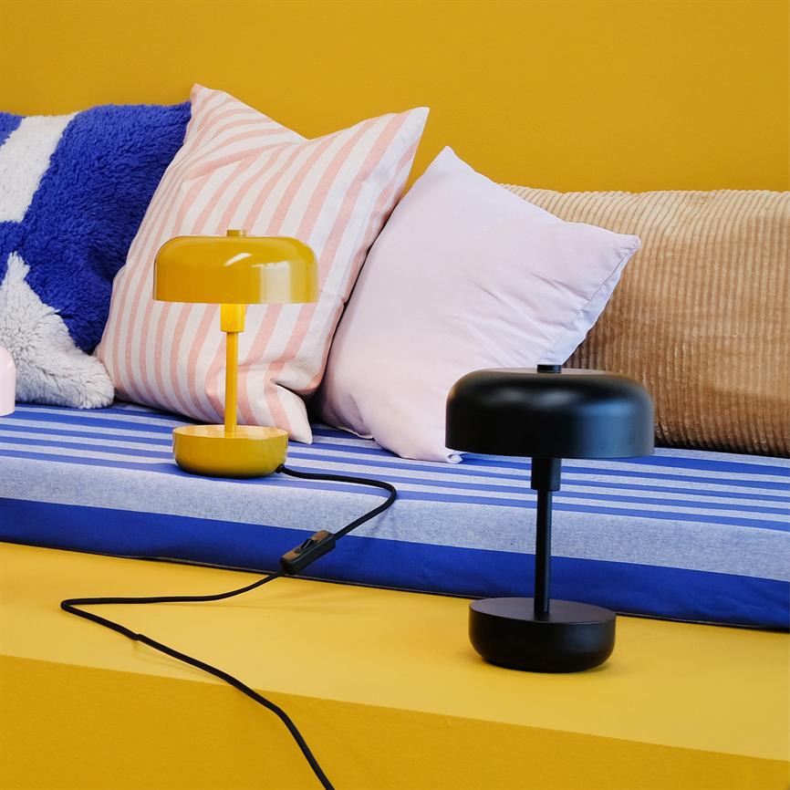 Dyberg Larsen Haipot bordlampe LED svart
