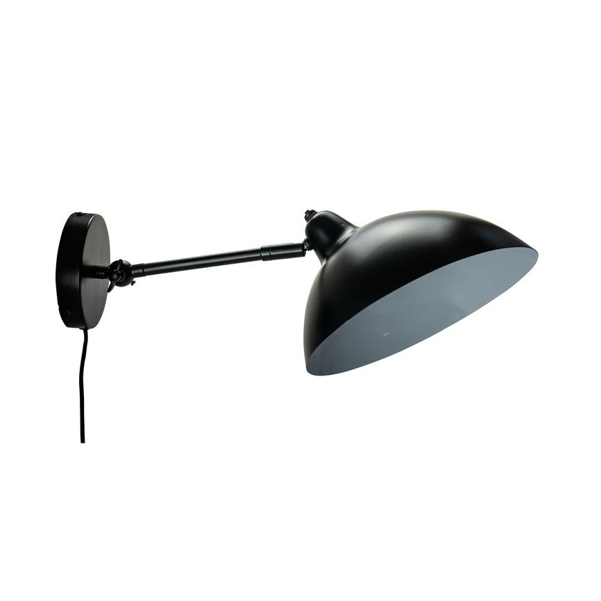 Dyberg Larsen Futura vegglampe svart vridbar