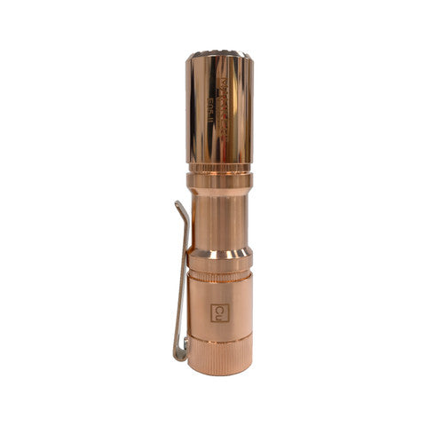 Master LED E05 II Cu lommelykt kobber 1300 lumen