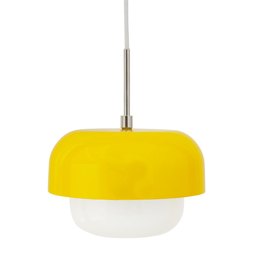 Dyberg Larsen Haipot pendel gul yuzu aluminium
