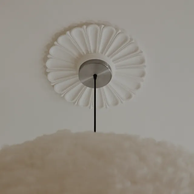 UMAGE Rosette baldakin E27 stål