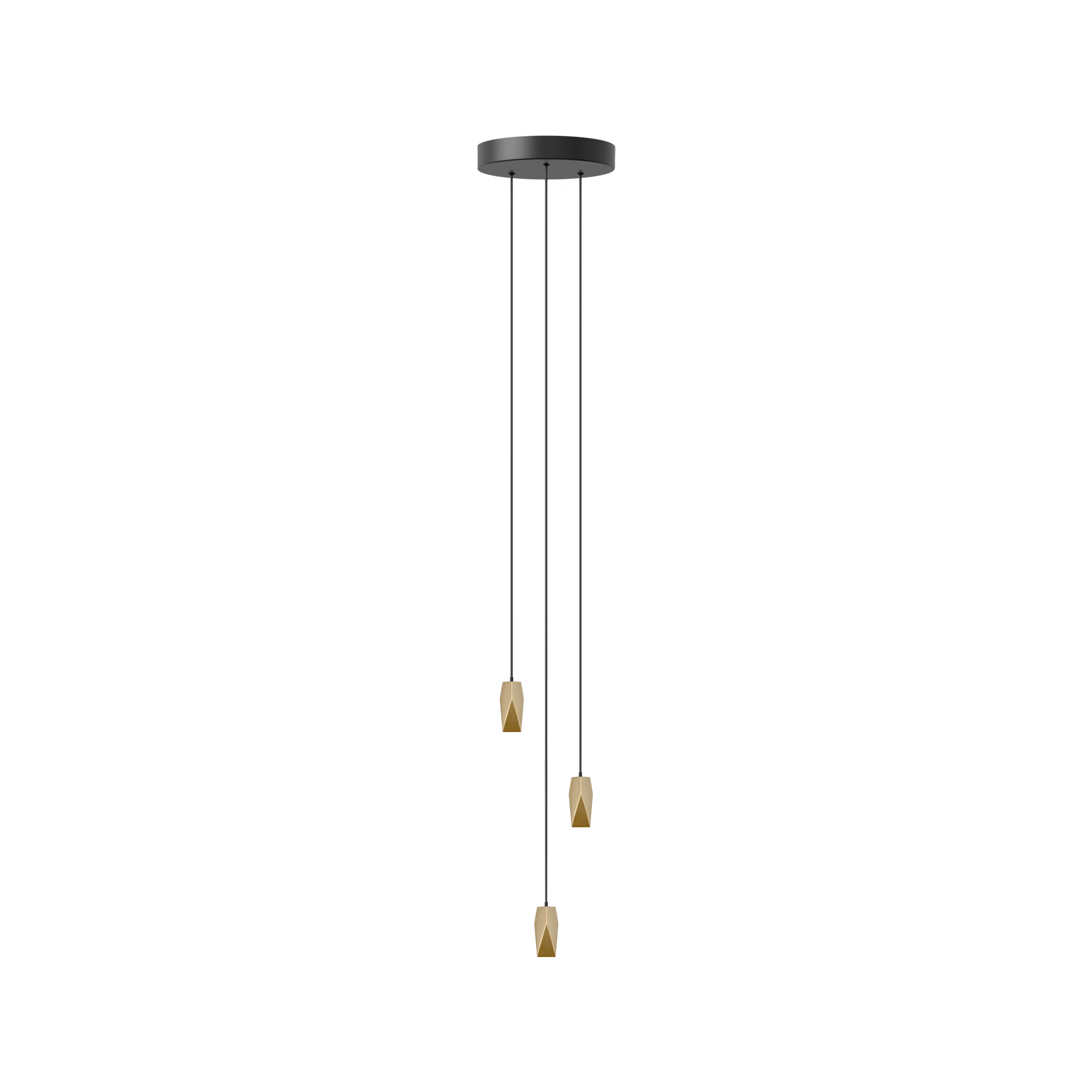 UMAGE Brighter Days pendelskjerm Brass Hexa