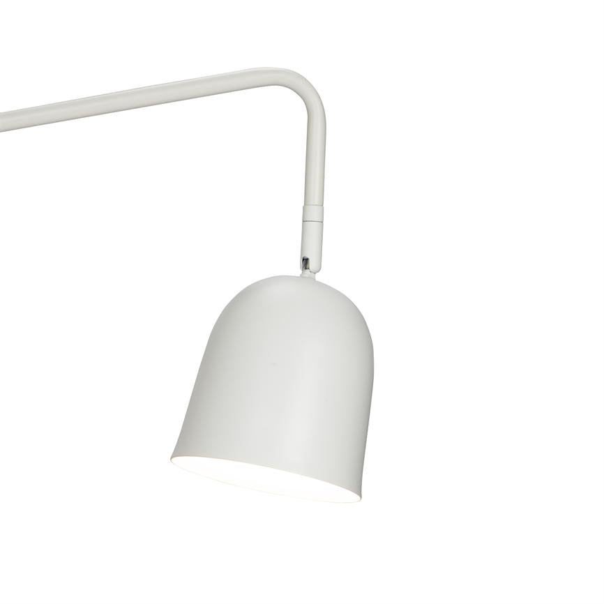 Dyberg Larsen Manchester vegglampe hvit E14
