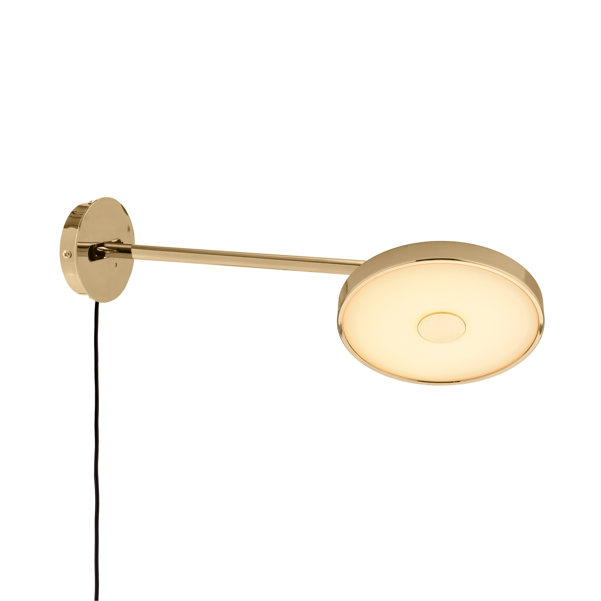 UMAGE Asteria Long vegglampe messing monochrome