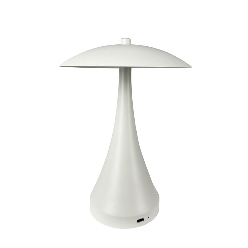 Dyberg Larsen Vienna bordlampe cream oppladbar