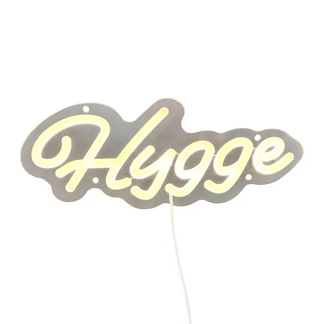 Dyberg Larsen LED-skilt Hygge dekorlys
