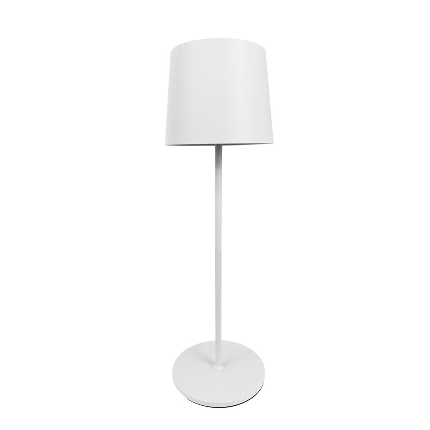 Dyberg Larsen Karl bordlampe LED hvit oppladbar