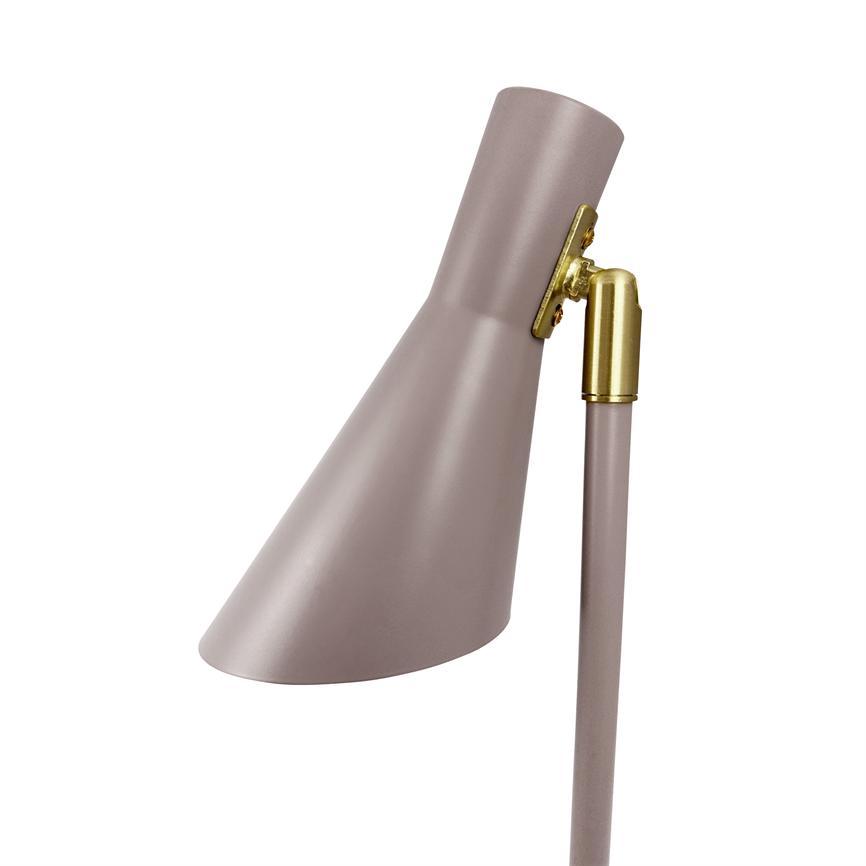 Dyberg Larsen DL12 Mini bordlampe beige E14 metall