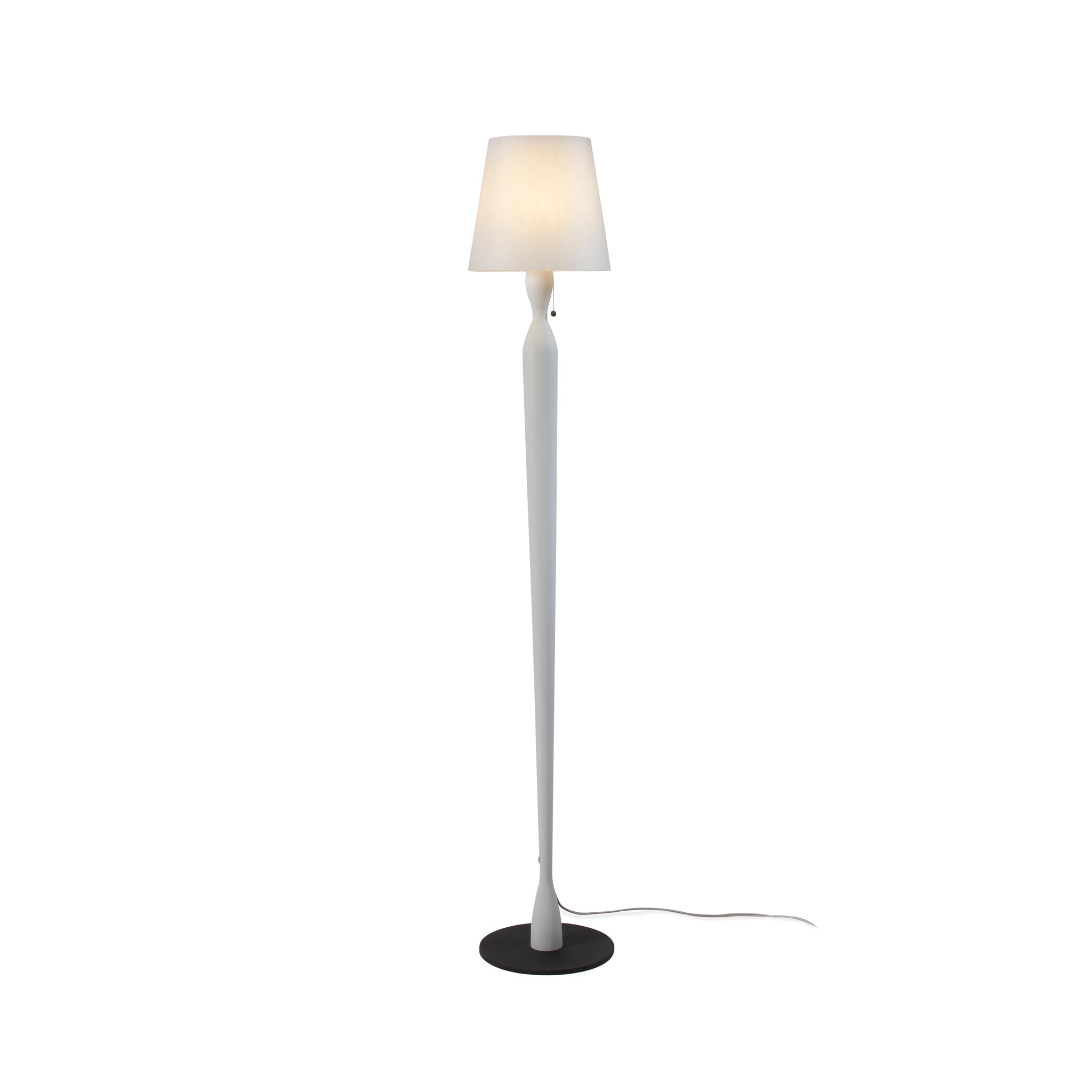 Zlamp Janzon 544-2417 gulvlampe bjørk hvit