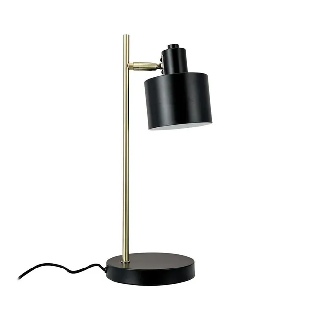Dyberg Larsen Ocean bordlampe sort messing retro