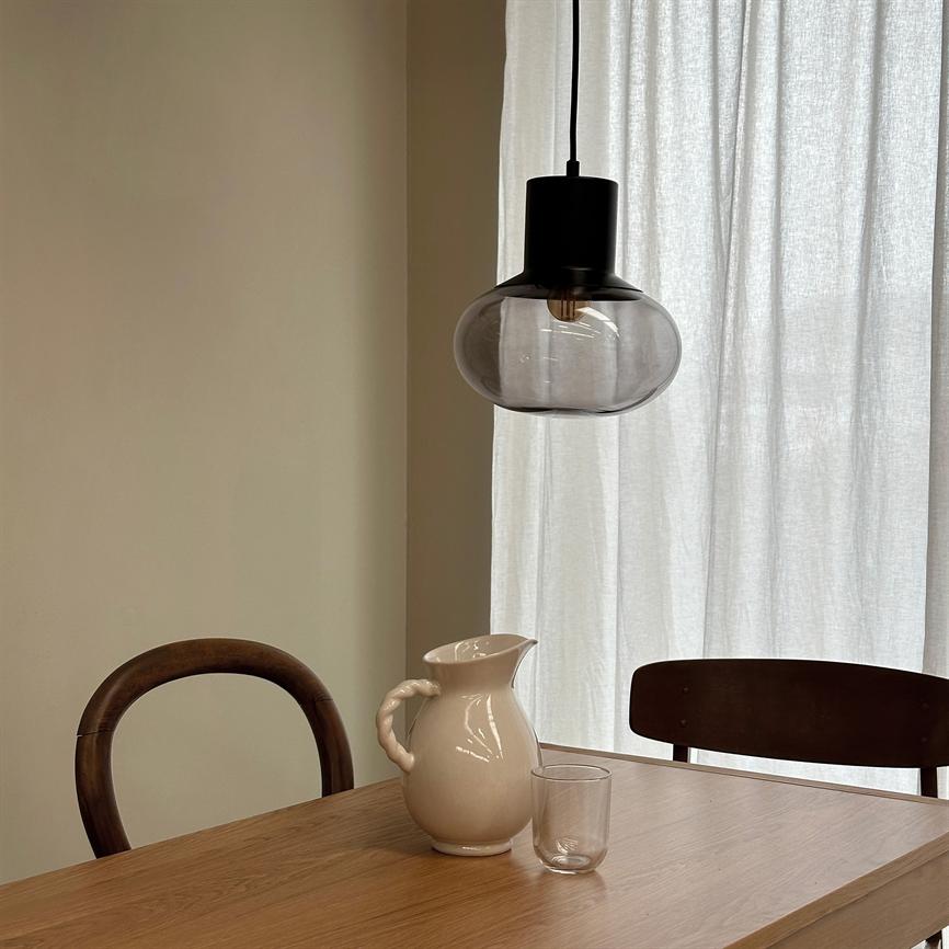 Dyberg Larsen Firenze pendel svart glass