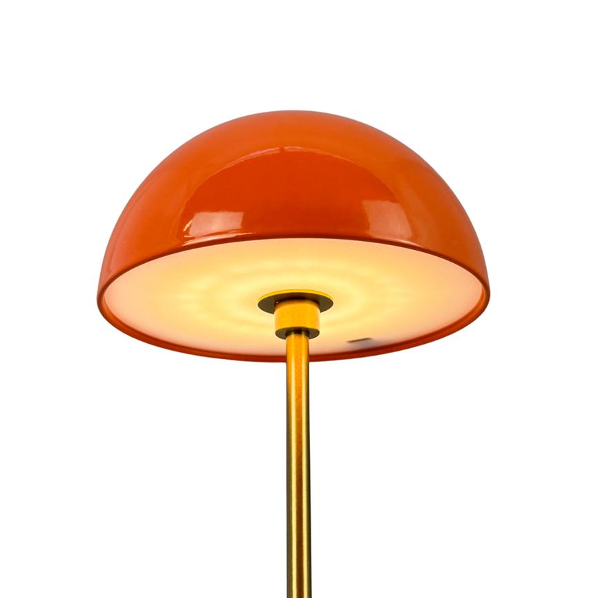 Dyberg Larsen Along LED Mini bordlampe 2-pk oransje oppladbar