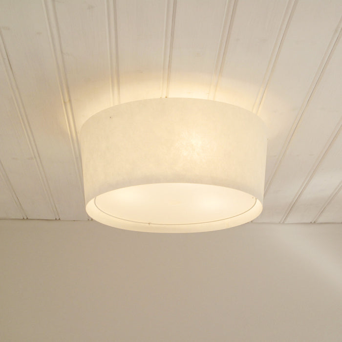 Zlamp Z plafond 35 cm taklampe hvit morbærpapir