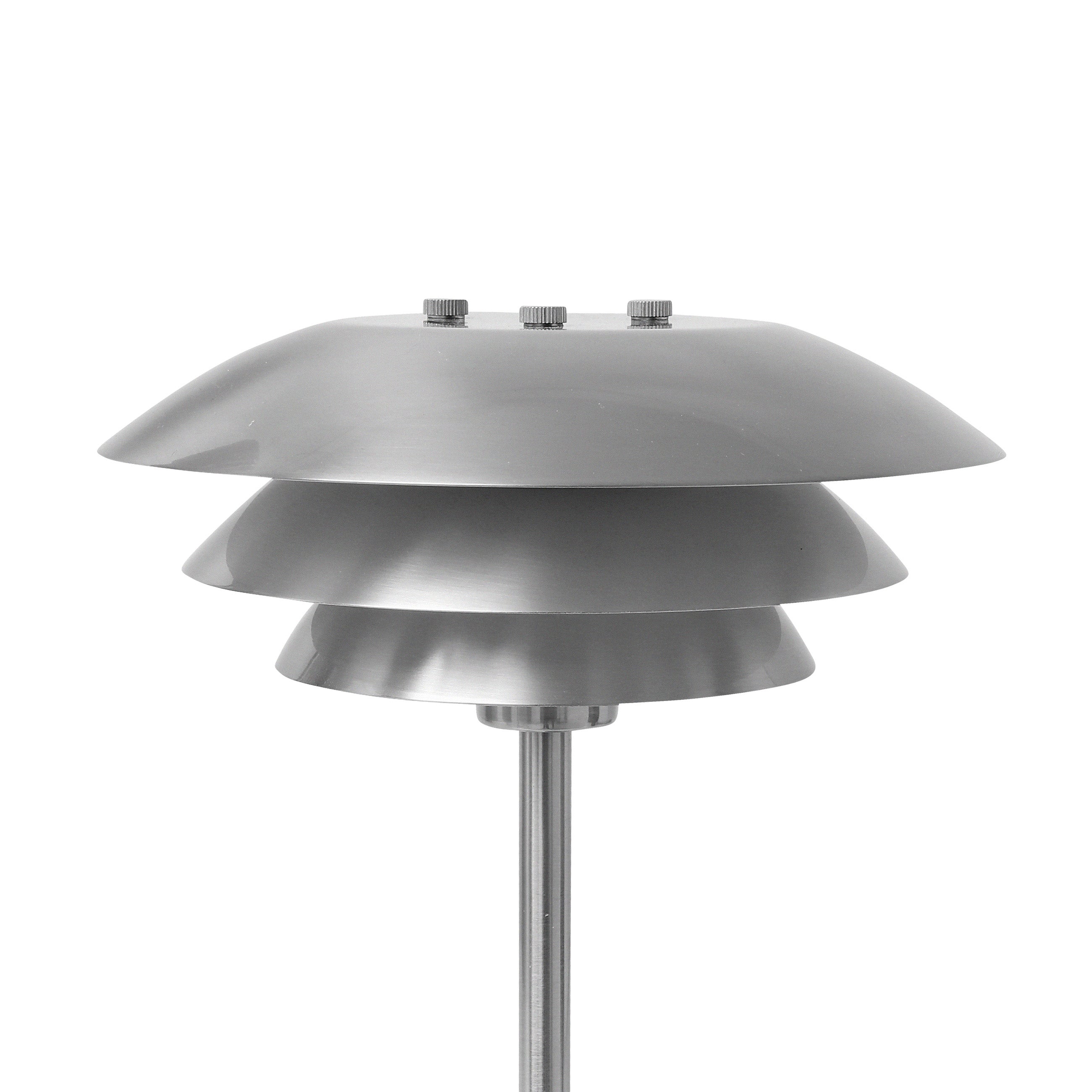 Dyberg Larsen Pisa bordlampe stål 30 cm børstet