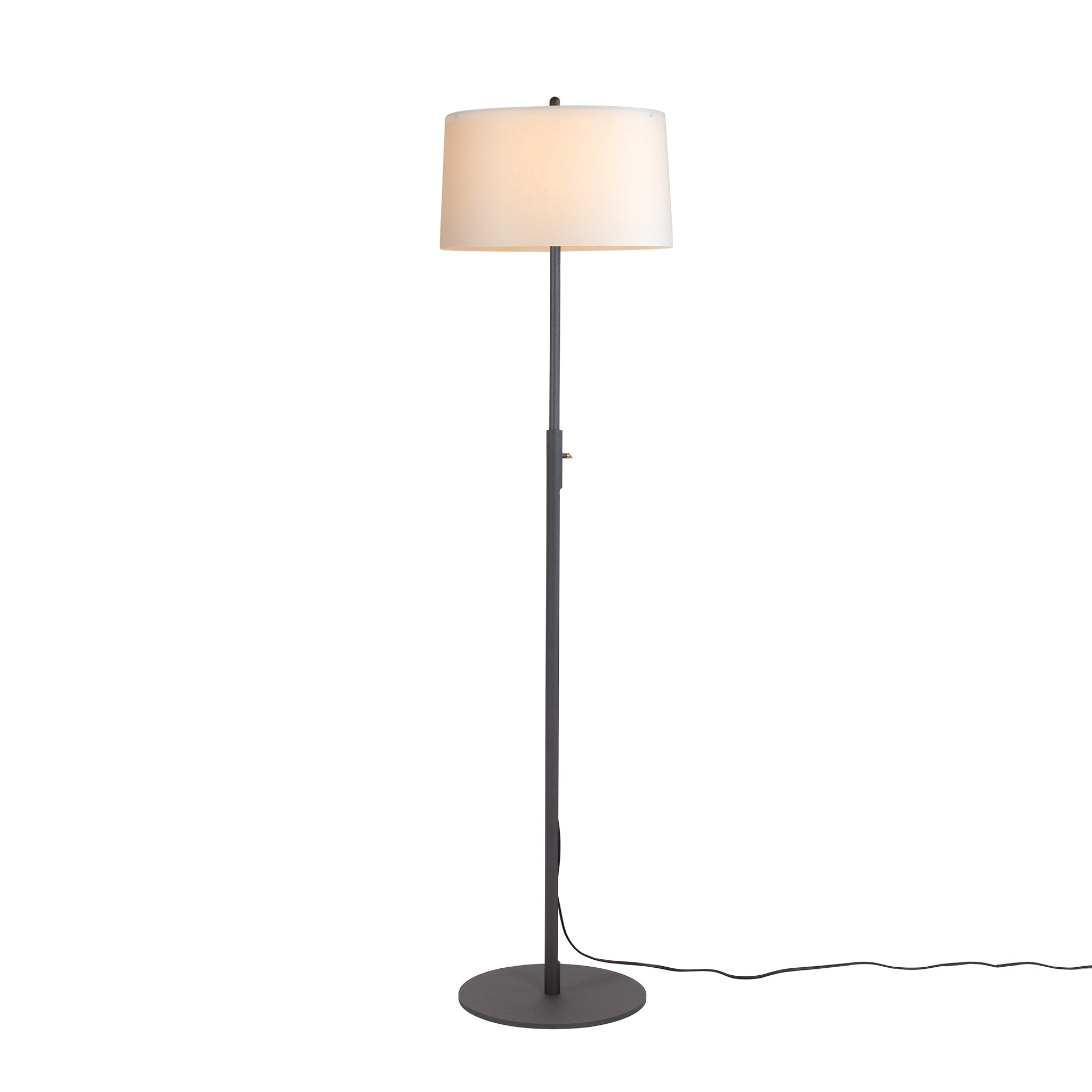 Zlamp Q 441-3534 gulvlampe mørkegrå morbærpapir