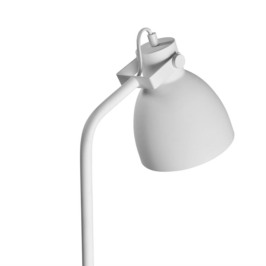 Dyberg Larsen Coast gulvlampe hvit metall
