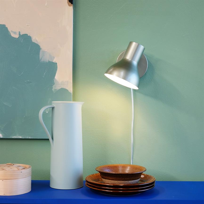 Dyberg Larsen Bob vegglampe grønn metallic