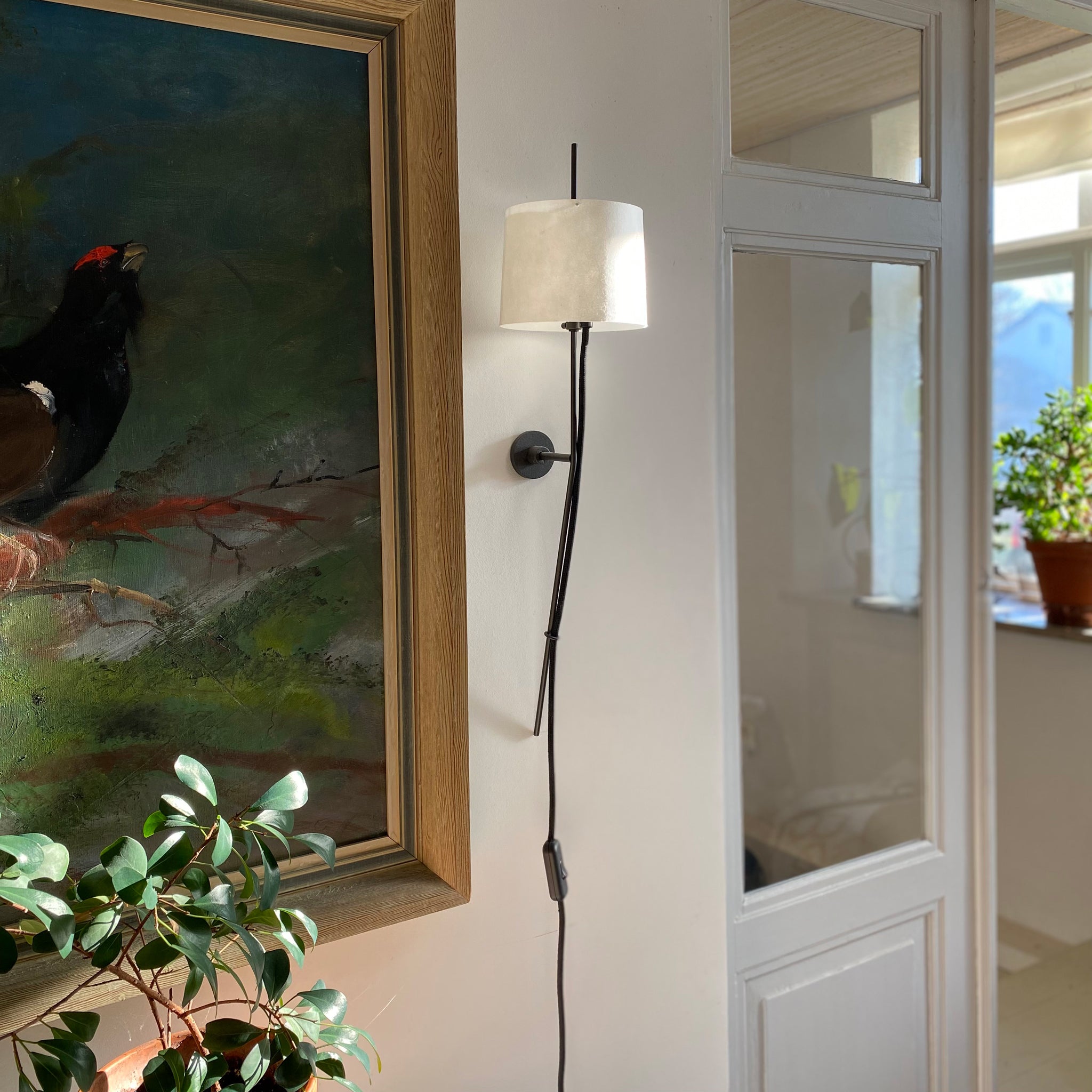 Zlamp Zladdbarnet 338-1413 vegglampe hvit papir