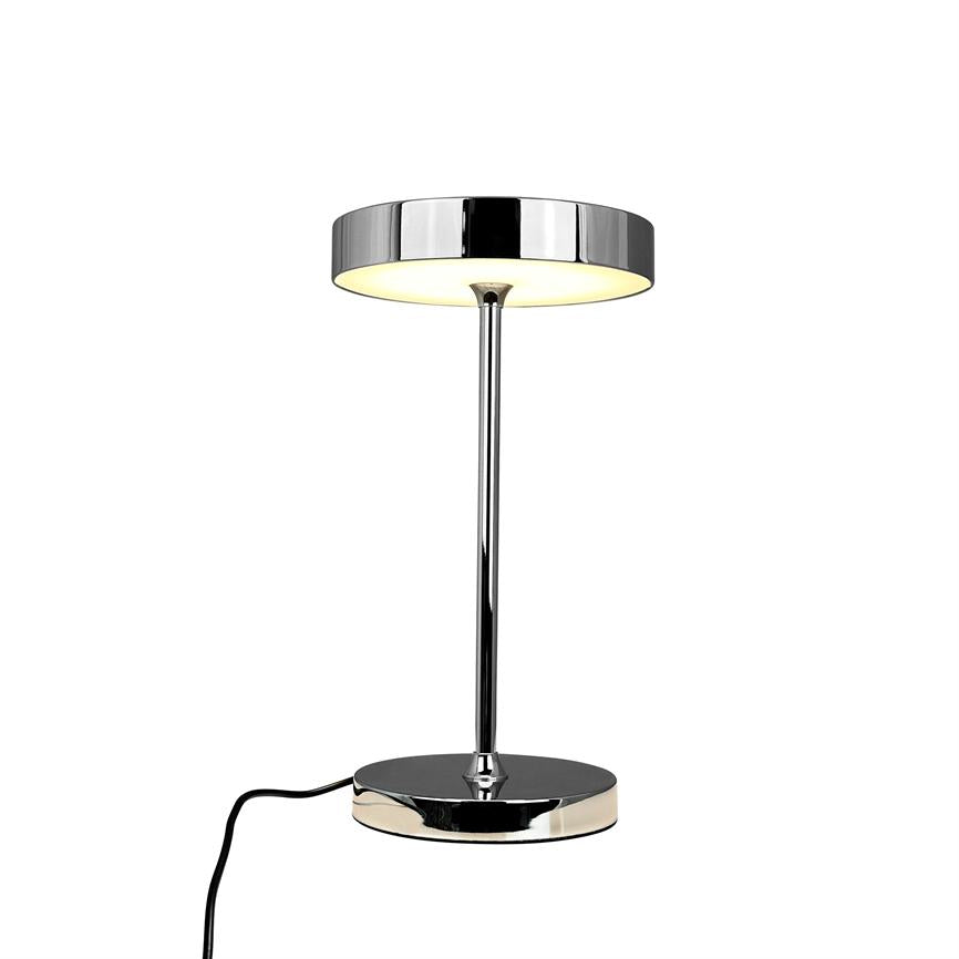 Dyberg Larsen Starlight bordlampe krom dimbar
