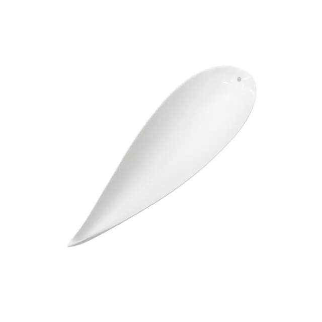 Dyberg Larsen Blossom S blad bone china hvit