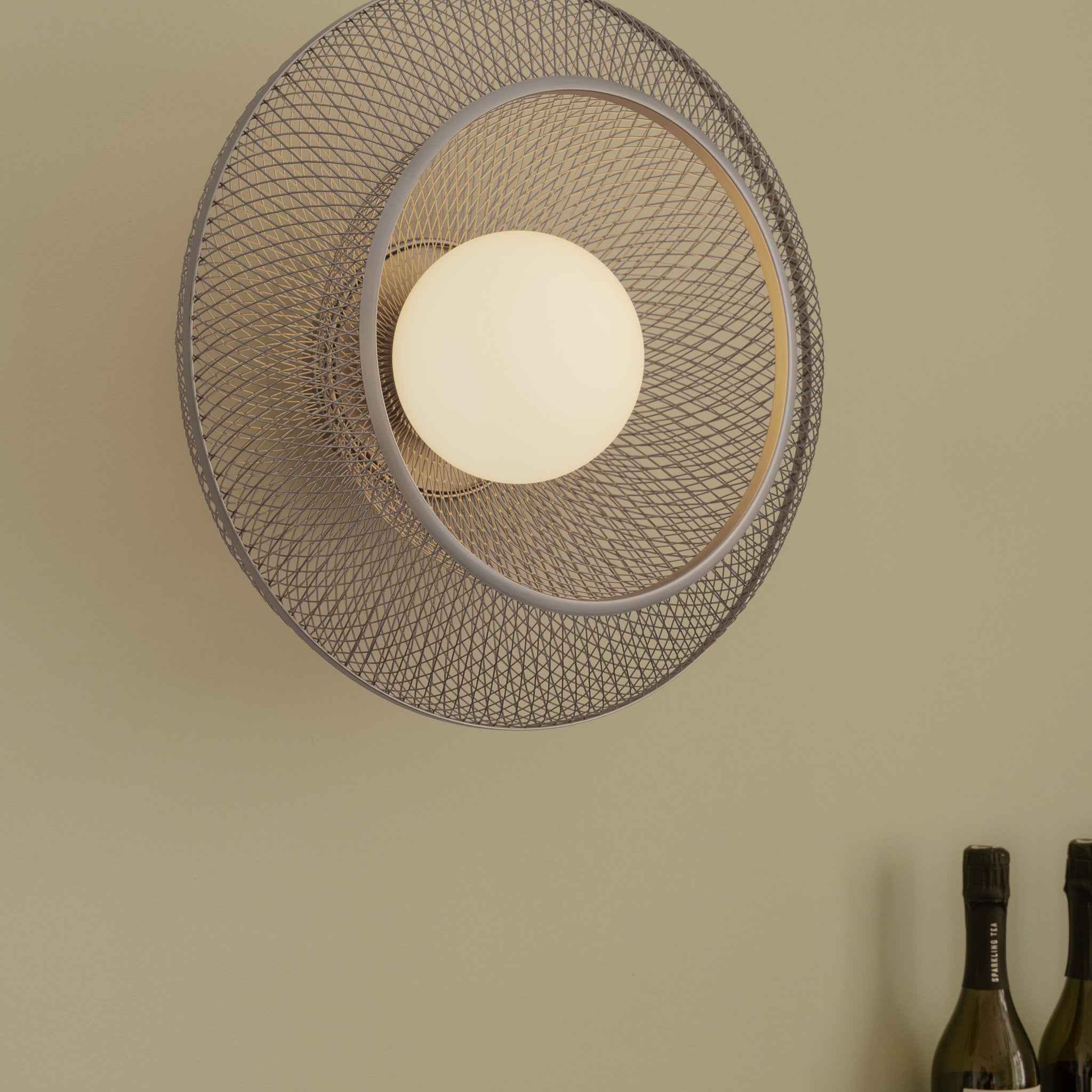 UMAGE Faraday Up taklampe vegglampe stål medium
