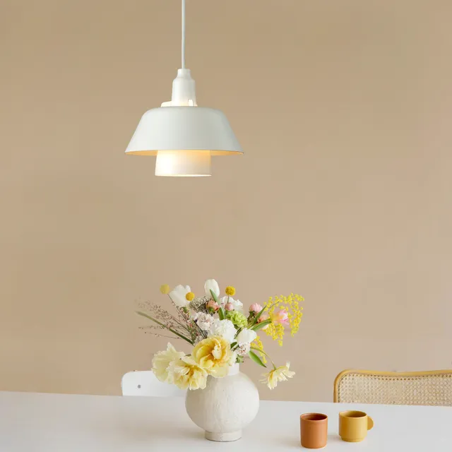 Zlamp P 2210 pendel greige blendfri