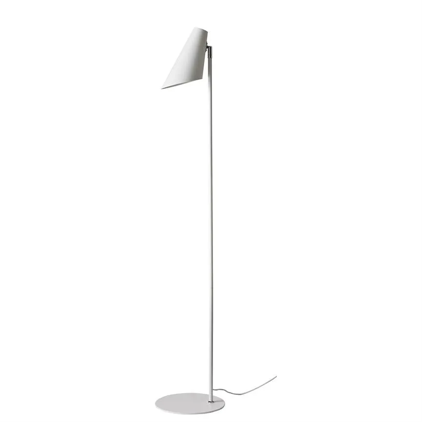 Dyberg Larsen Cale gulvlampe hvit dreibar