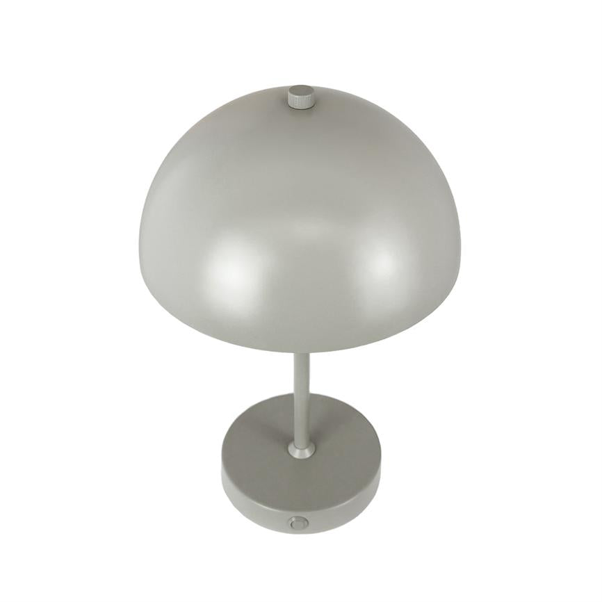 Dyberg Larsen Stockholm V2.0 bordlampe grå oppladbar