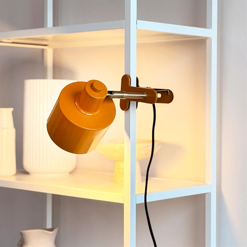 Dyberg Larsen Ocean klemmelampe curry justerbar