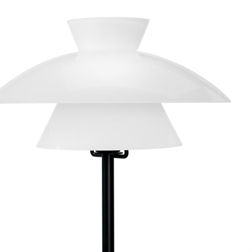 Dyberg Larsen Valby bordlampe svart opalglass