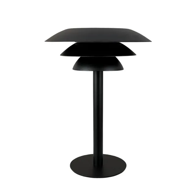 Dyberg Larsen DL25 solcelle bordlampe sort