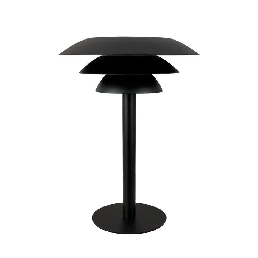 Dyberg Larsen DL25 solcelle bordlampe sort