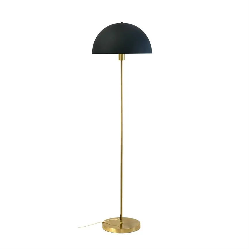 Dyberg Larsen Stockholm gulvlampe sort/messing