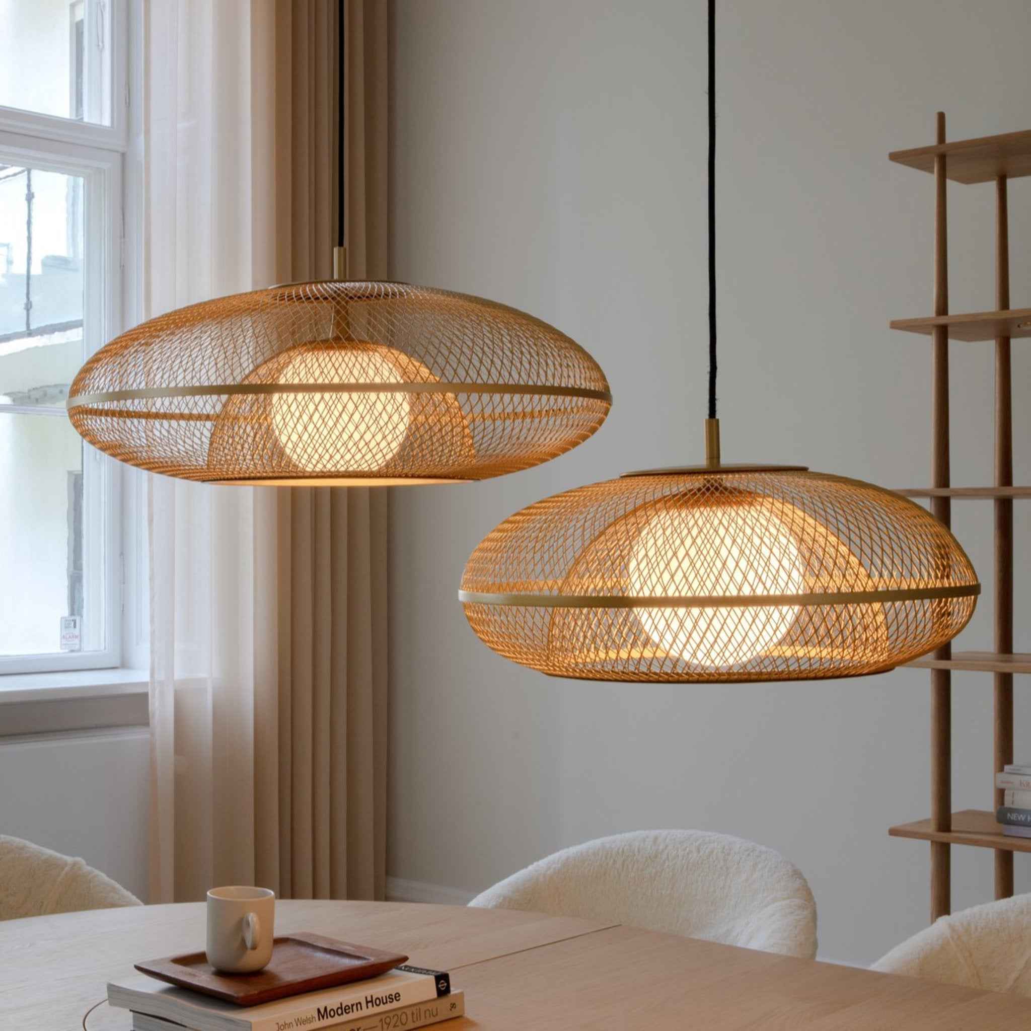 UMAGE Faraday pendelskjerm messing medium