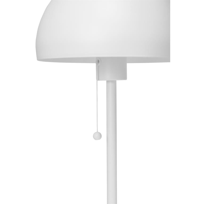 Dyberg Larsen Pyra bordlampe hvit 60 cm nordisk