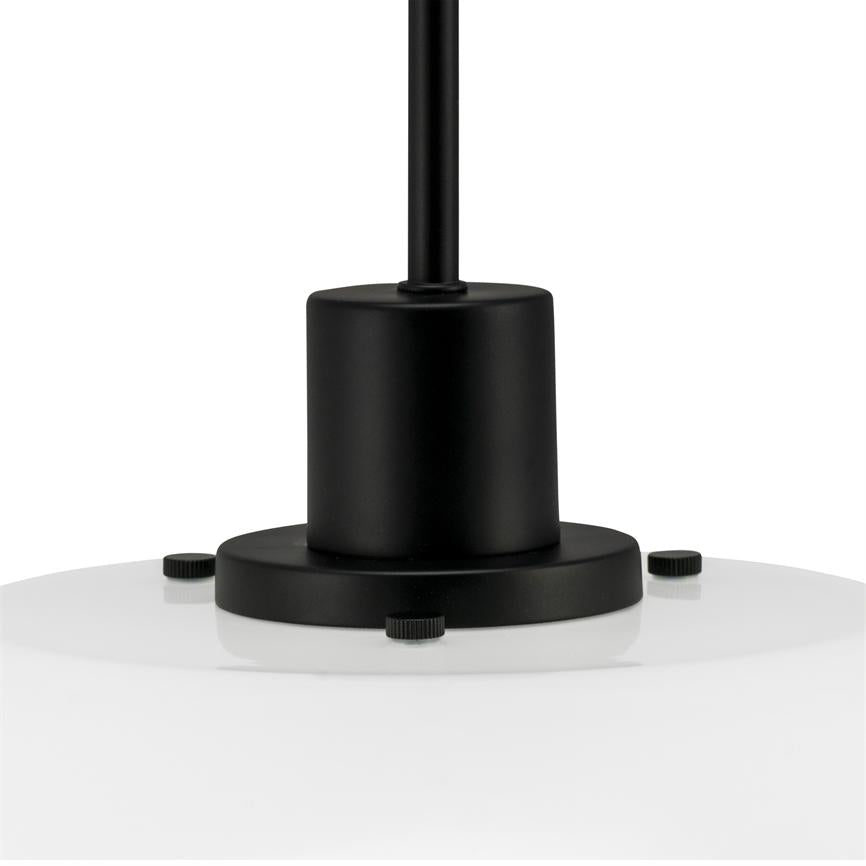 Dyberg Larsen DL31 pendel sort opal 3-skjerm