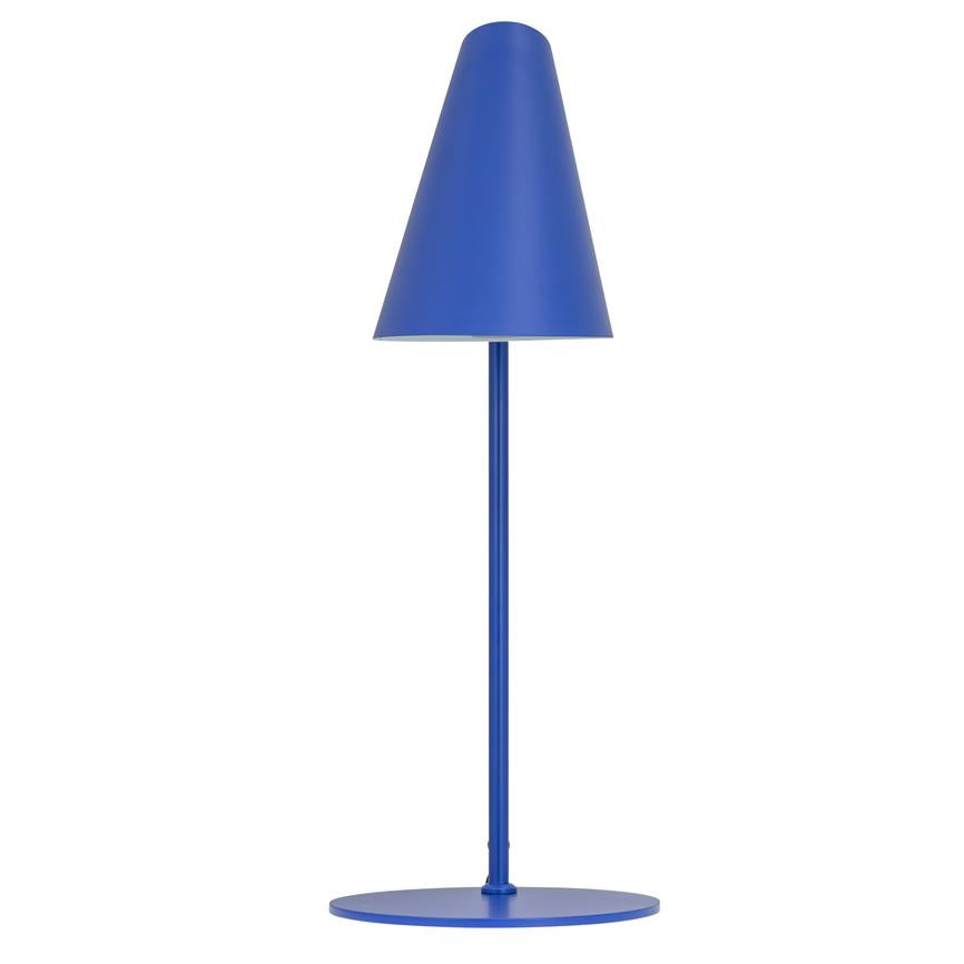 Dyberg Larsen Cale bordlampe blå metall