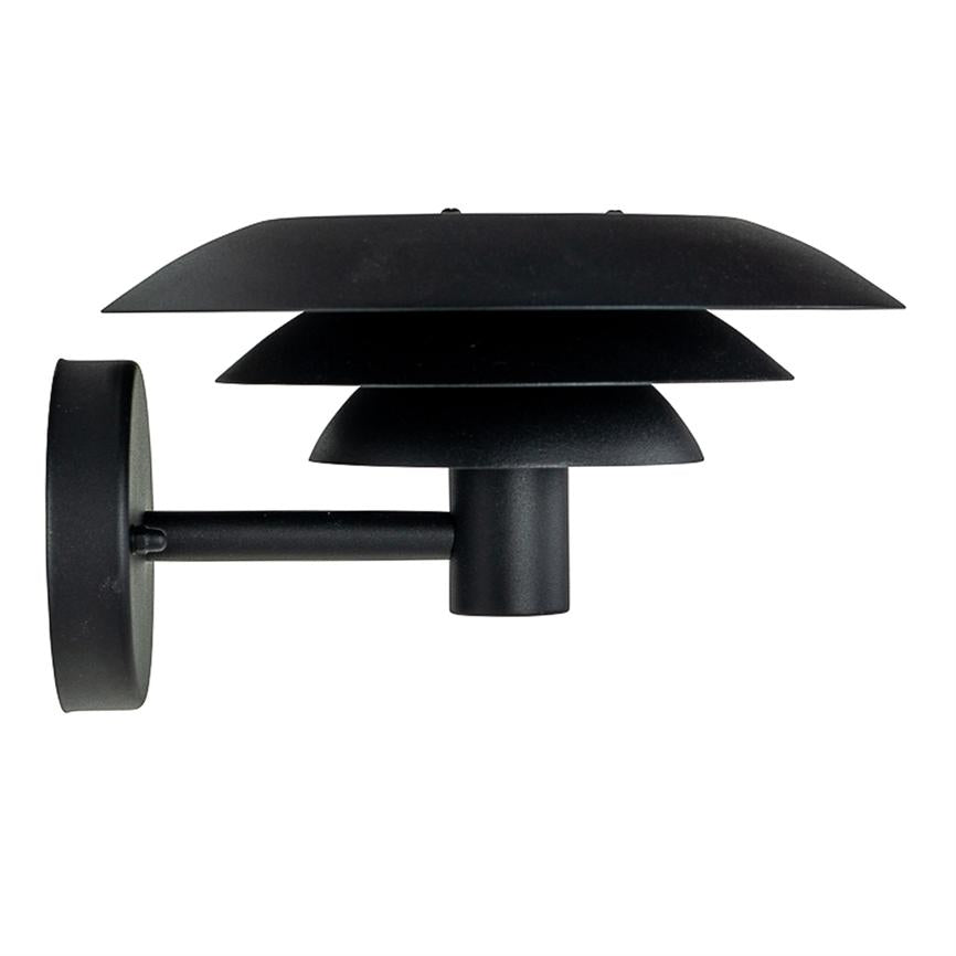 Dyberg Larsen DL25 utelampe svart 25 cm utendørs